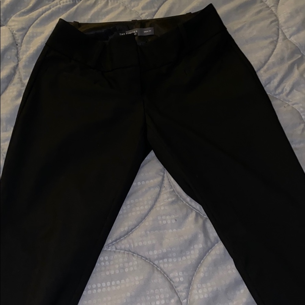 The Limited Drew fit black collection pants